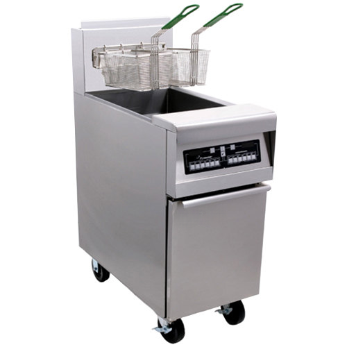 Frymaster High Efficiency Twin Tank Fryer With Digital Controls (without Filter)- Gas
