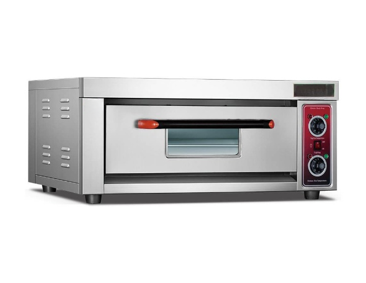 Electric Pizza Oven Stone Base Single Door Single Layer Heavy Duty