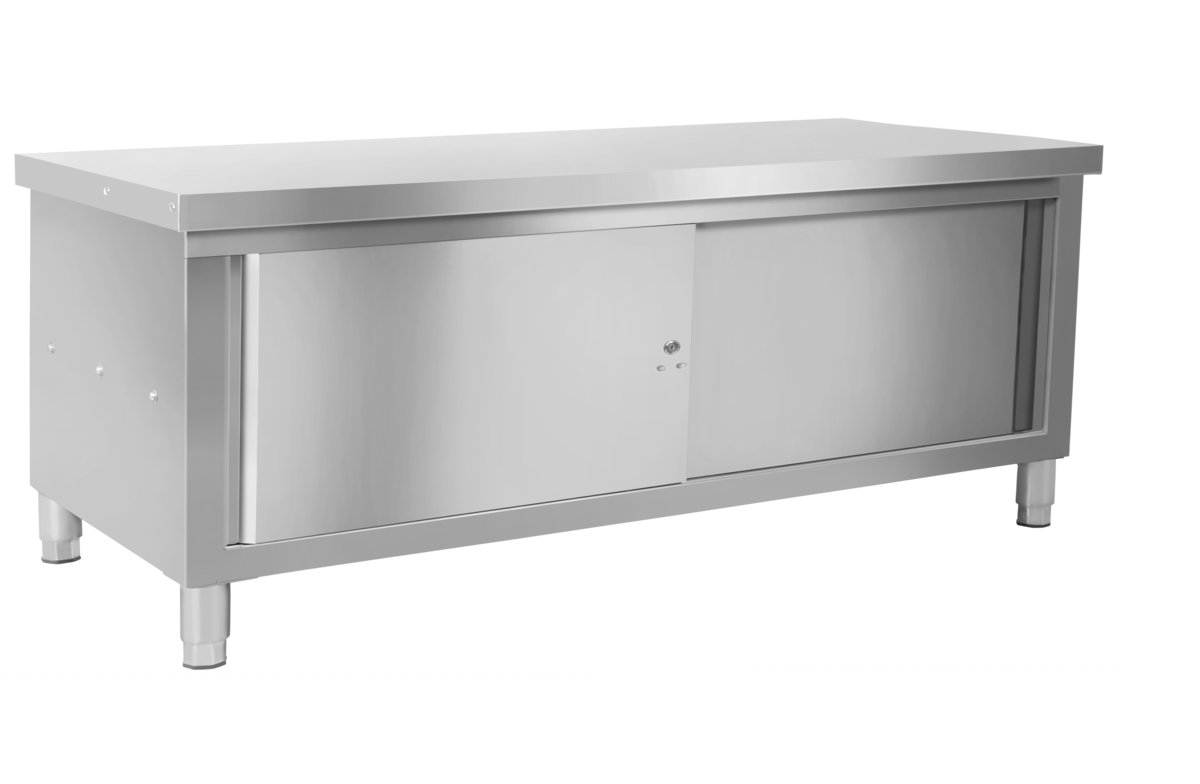 Ss Cabinet Style Work Table 6ft