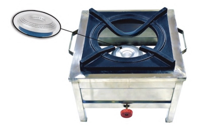 Ss Chinese Single Range With Gt-10 Burner 18